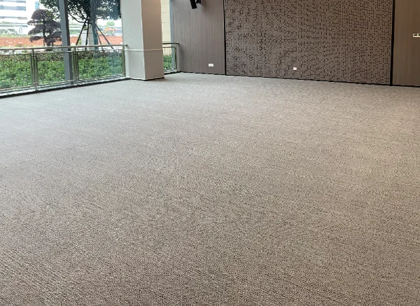 Solution-Dyed Nylon Carpet Tiles